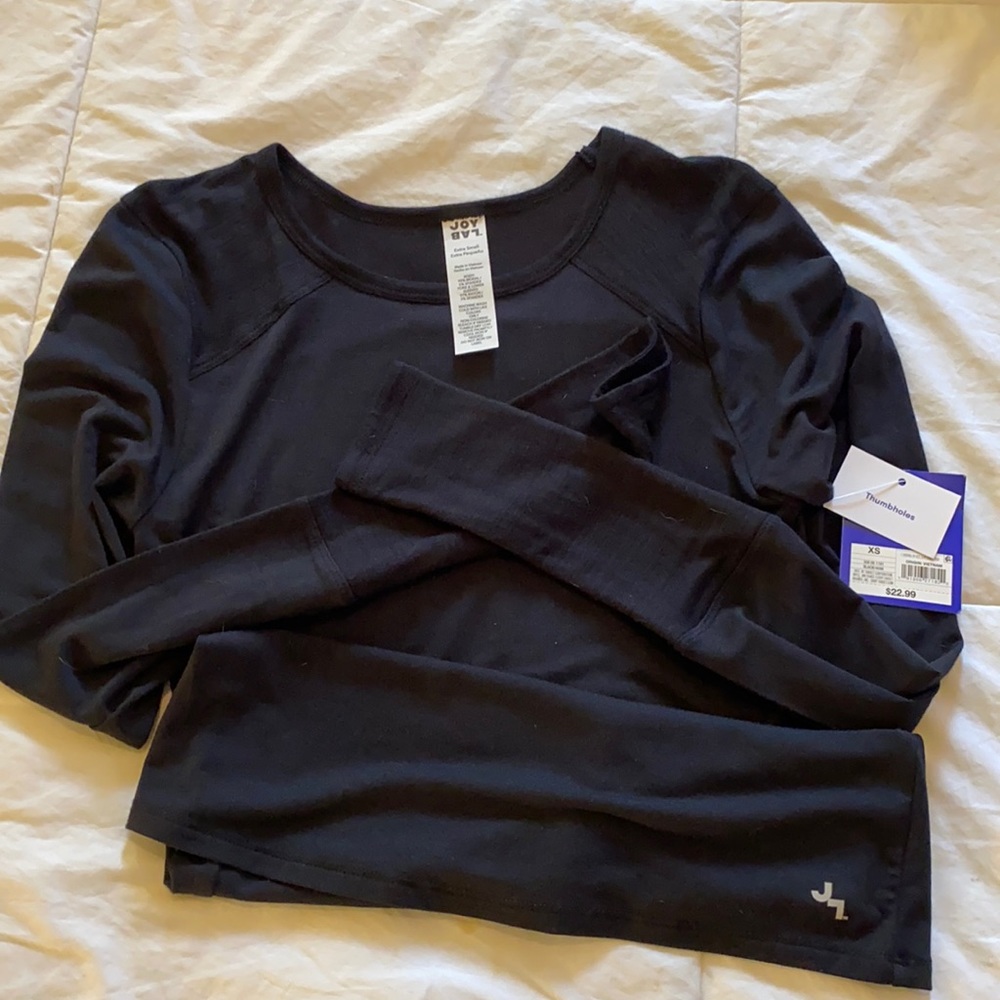 JoyLab black long sleeve XS